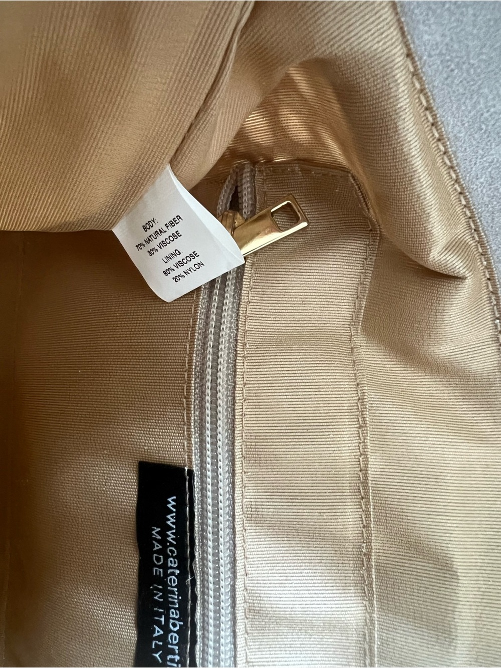 [New With Tags] Caterina Bertini Envelope Bag - Picture 5 of 7